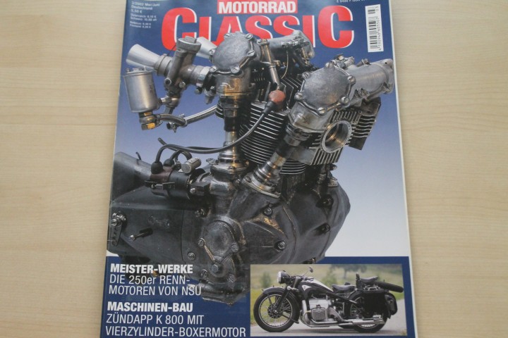 Deckblatt Motorrad Classic (03/2002)